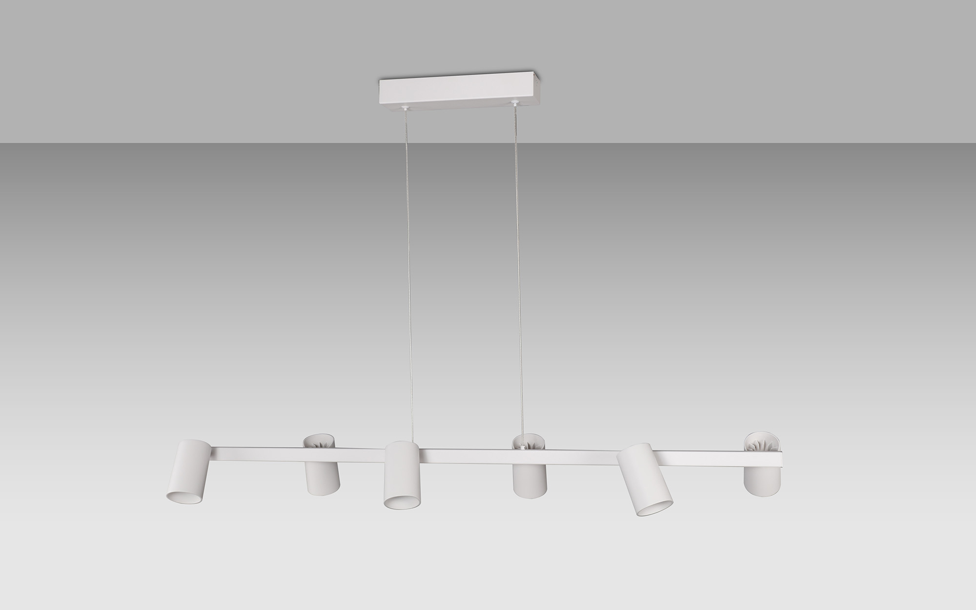 Sal Matt White Ceiling Lights Mantra Fusion Linear Fittings